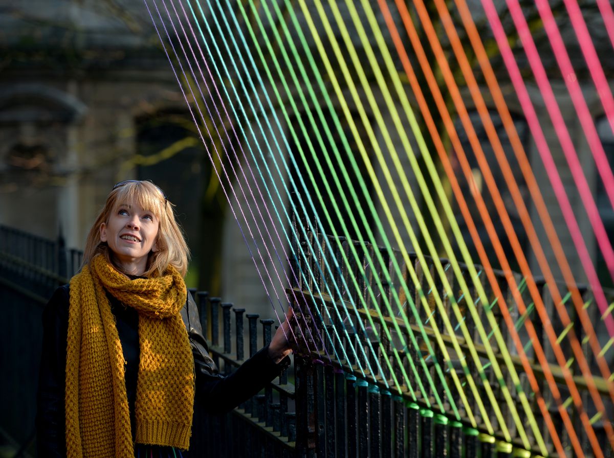 Rainbow art across Wolverhampton spins themes of hope and diversity