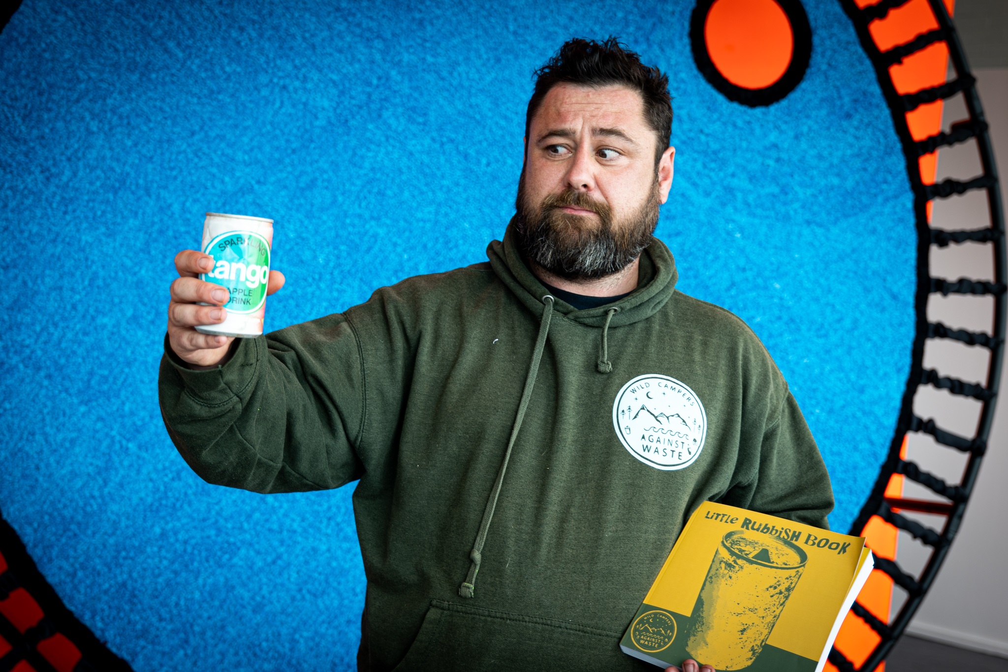 Students set up camp highlighting social action at annual on-site art Degree Show