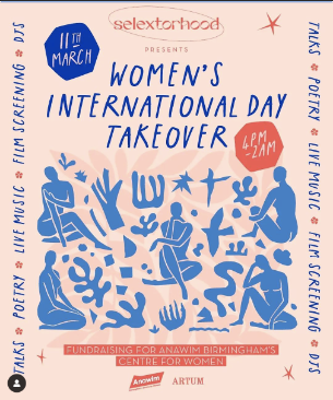 Flyer of an International Women's Day Event