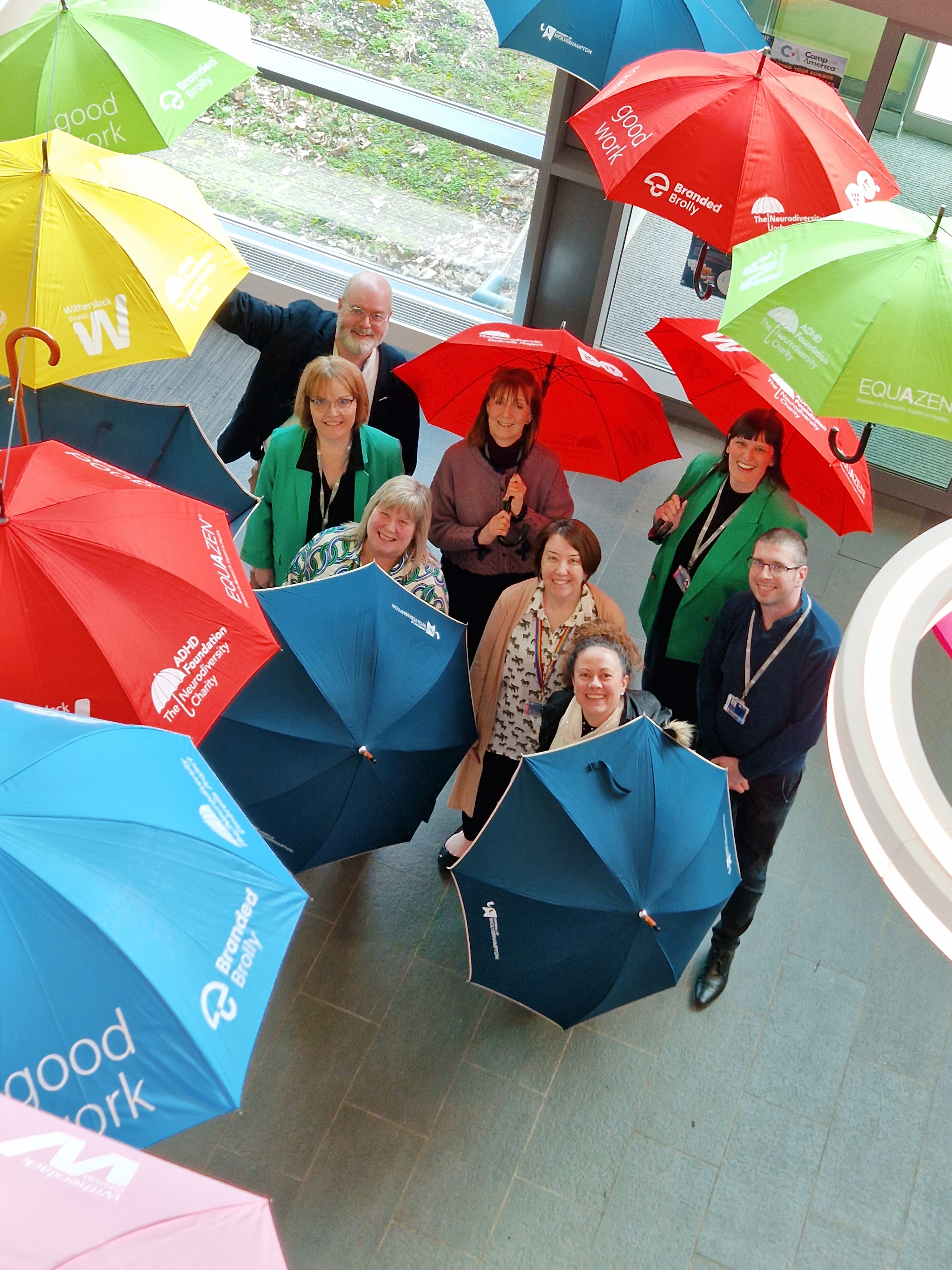 Campus umbrella project reminds us to be mindful of neurodiversity