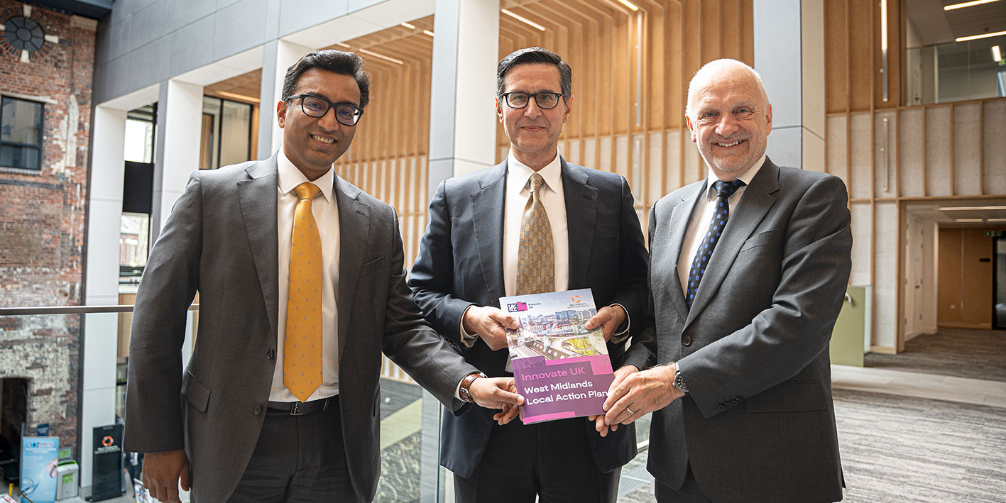 A group of attendees at the Innovate UK launch of action plan