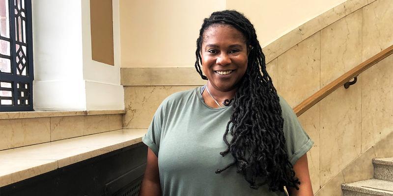 Photograph of PhD Education student Malissa Lewis Francis