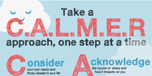 Take a calmer approach, one step at a time