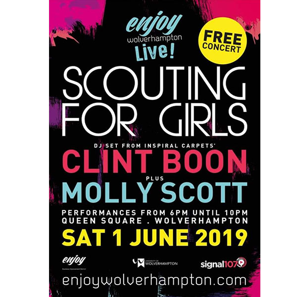 Enjoy Wolverhampton Live - free concert!