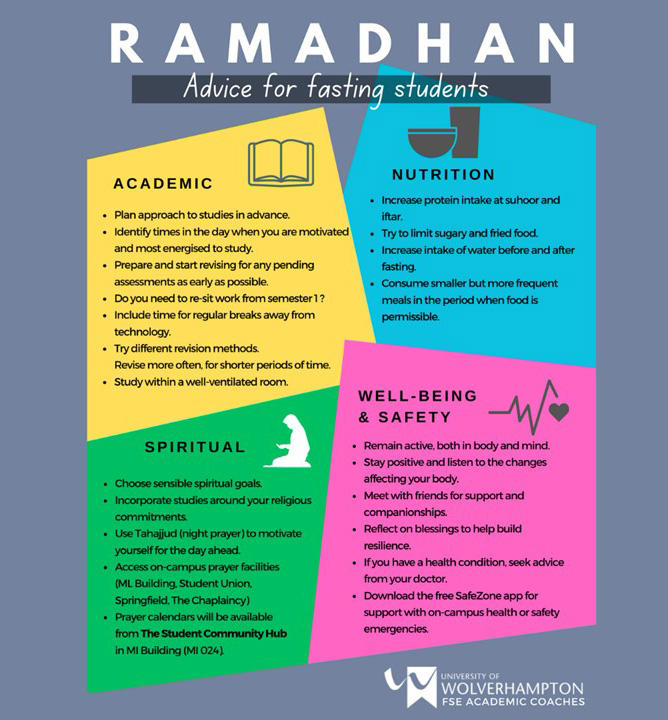 Ramadhan guidance for students