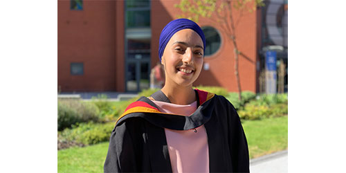 Graduate intern works on new University website