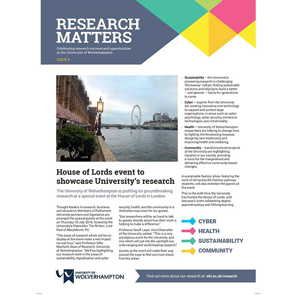 Latest issue of Research Matters out now