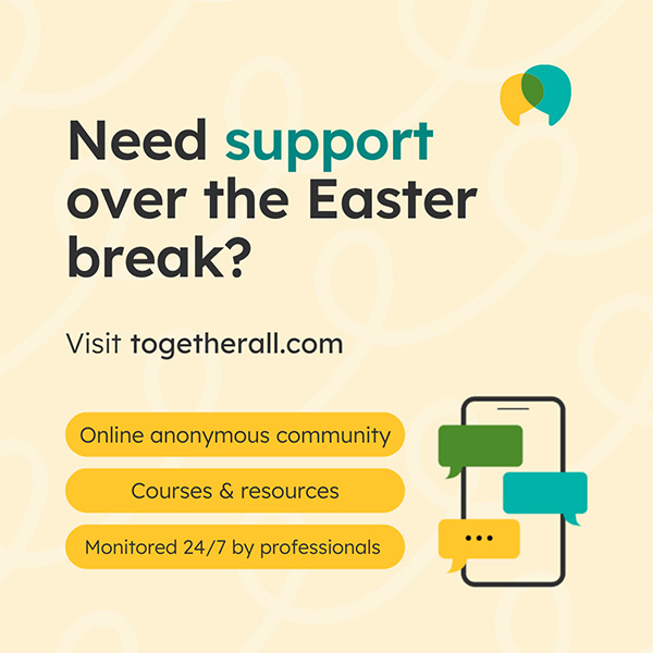 Togetherall Easter support