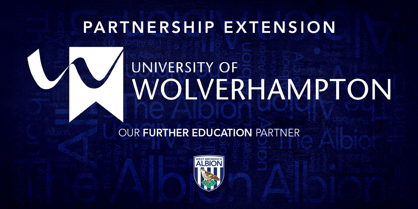 West Bromwich Albion extends long-standing partnership with University