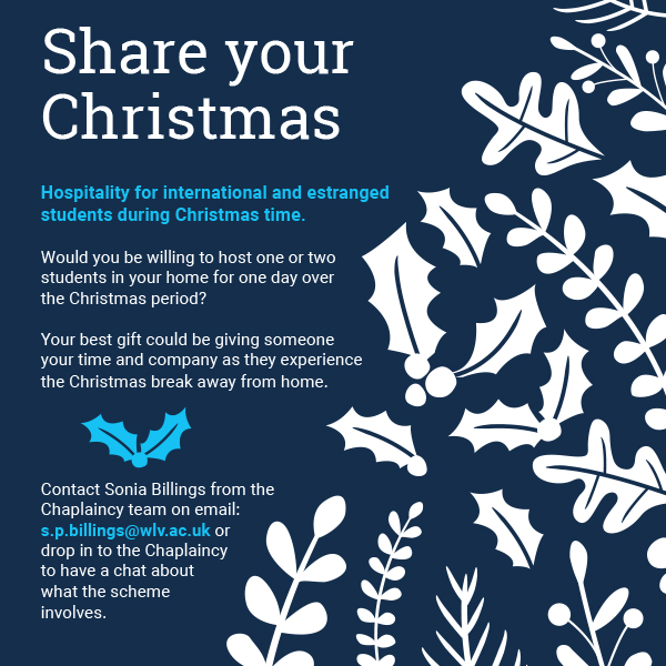 Host a Student this Christmas