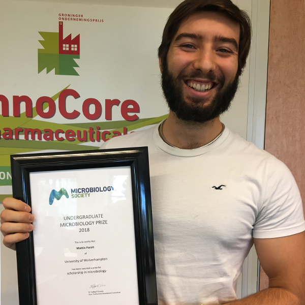 Microbiologist Student awarded Microbiology Society Prize 2018