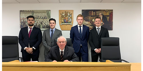 Mooting competition success