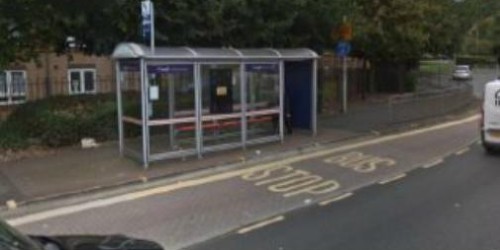 Bus stop on Stafford Road, A449, located On the main ring road opposite The Science Park