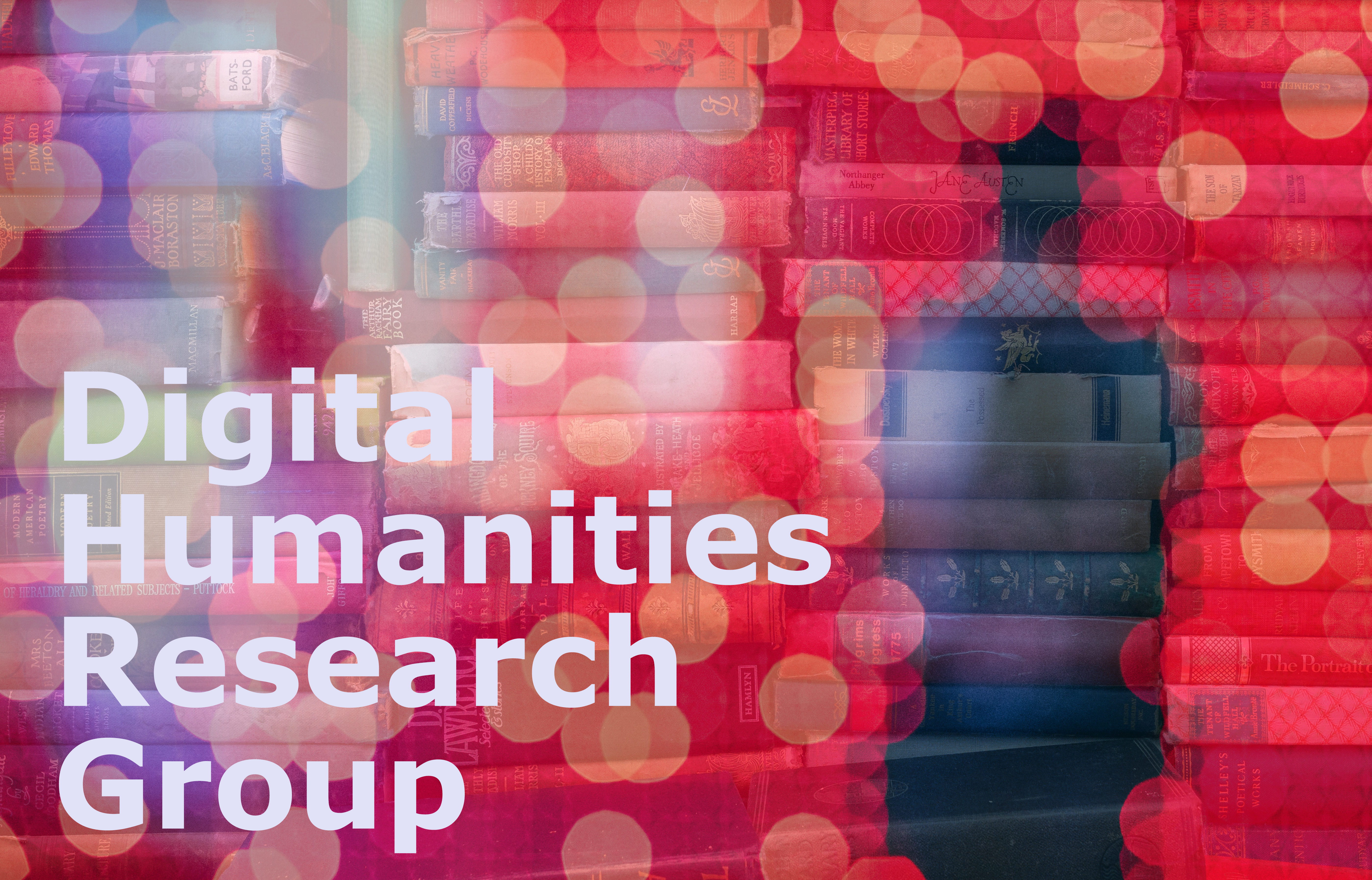 A graphic with the words Research Group included