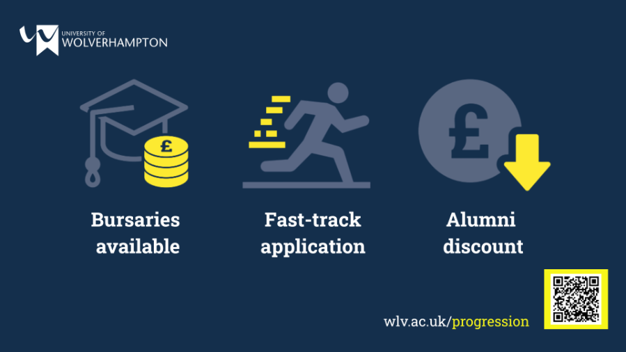 postgraduate progression benefits graphic.