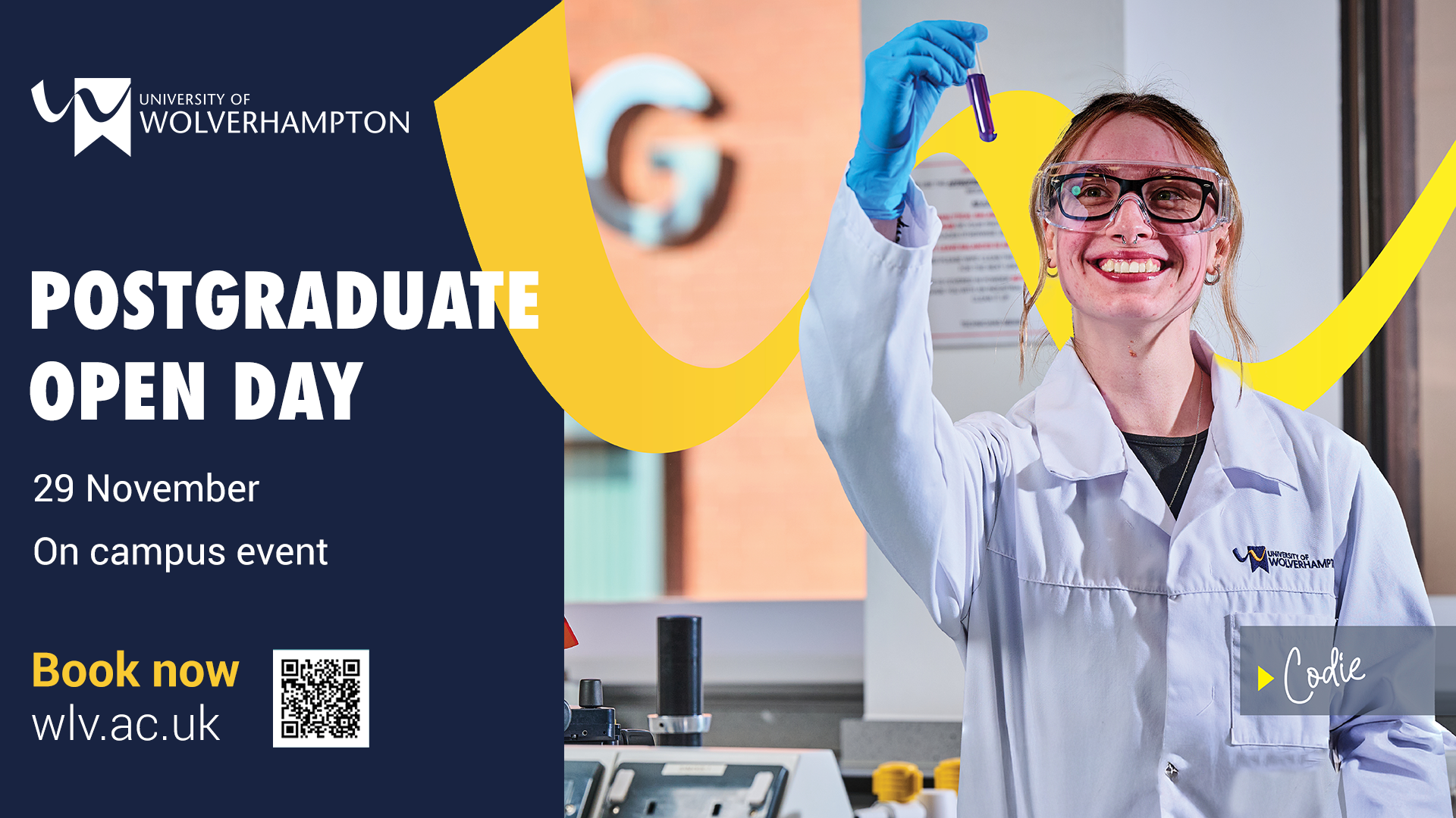 Postgraduate open day 29 November 2025