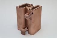 Copper pipes 3D printed
