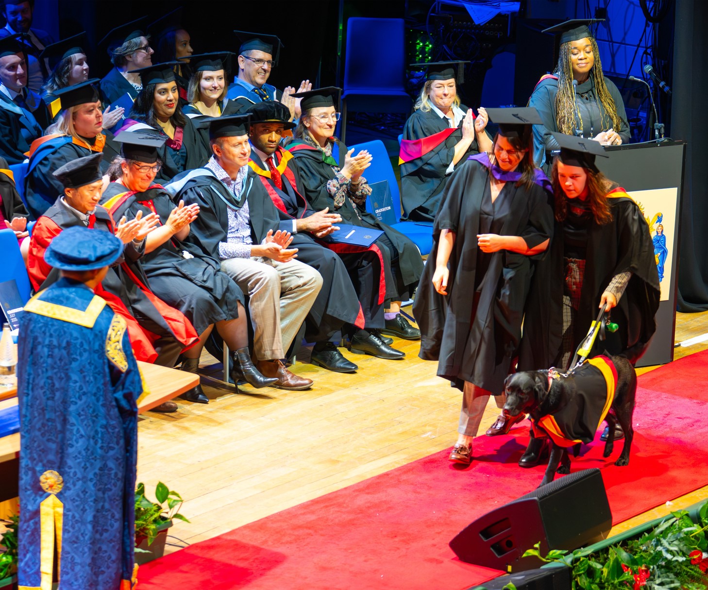 CLASS OF 2025: Visually impaired student, graduates with guide dog by her side