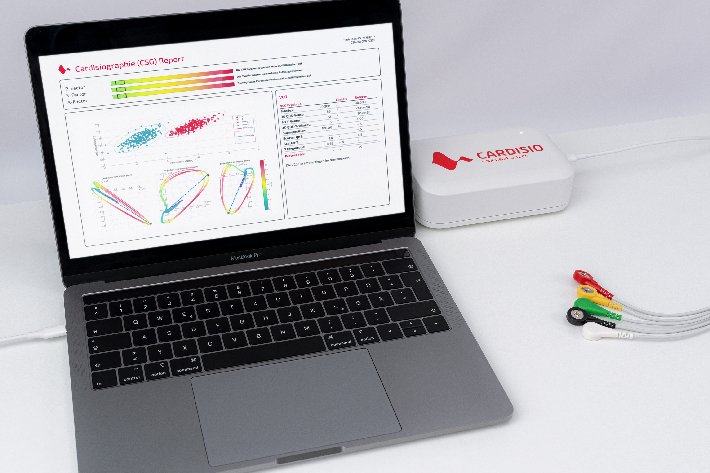 The Cardisio test utilises AI to provide accurate readings (photo credit: Cardisio GmbH)