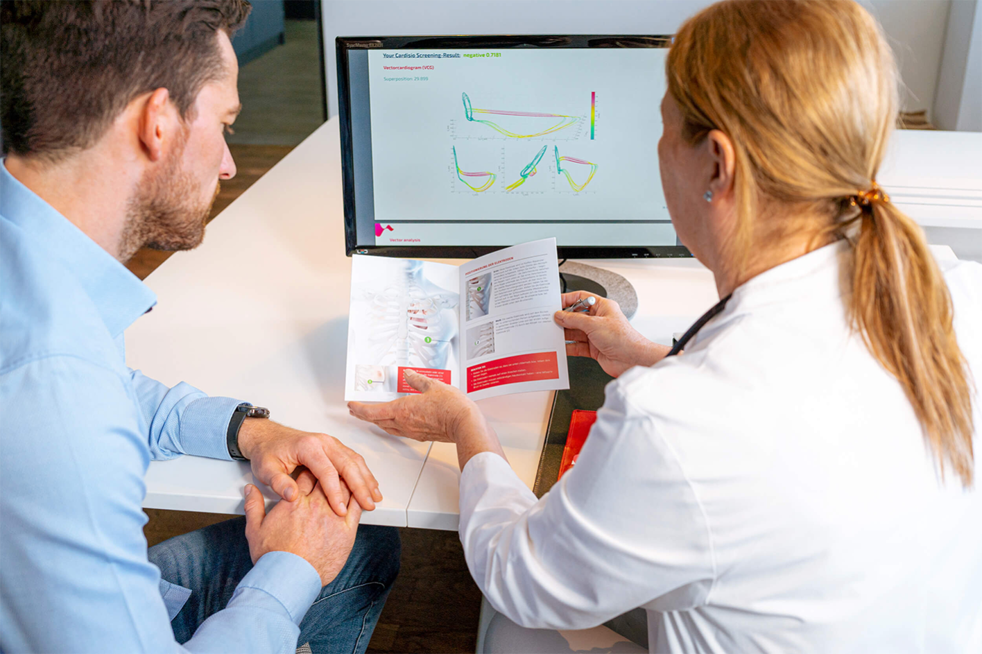 The Cardisio test utilises AI to provide accurate readings (photo credit: Cardisio GmbH)