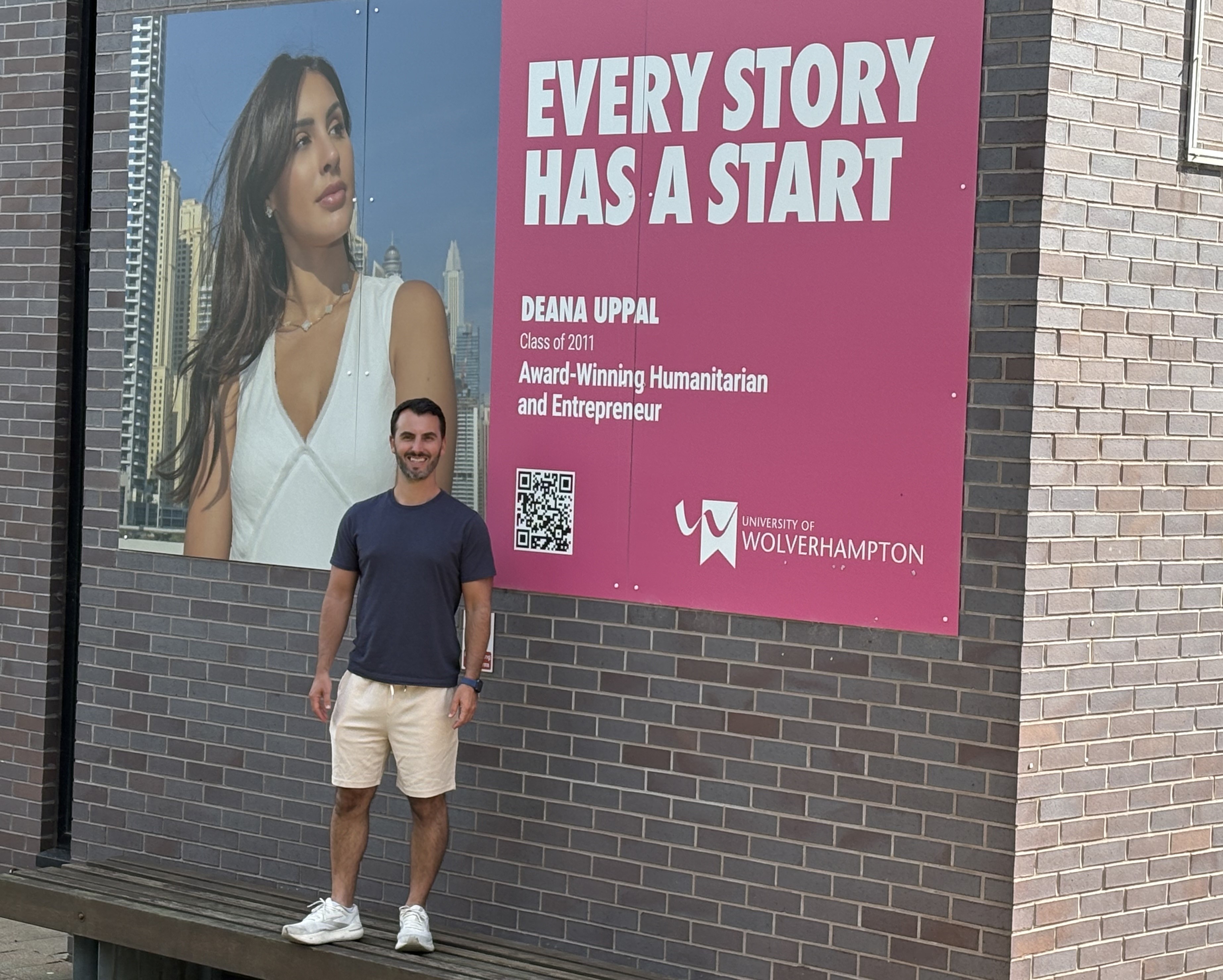 From Walsall to New York: Alumnus returns to where it all began