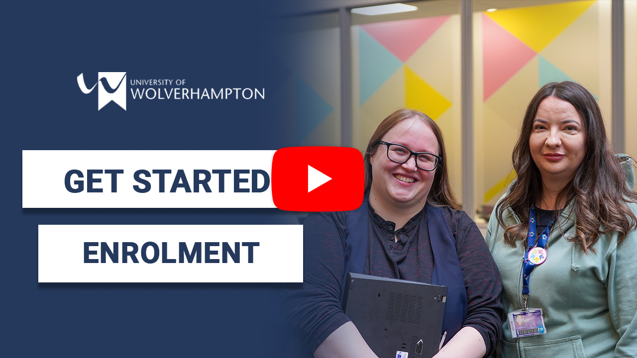 Enrolment support video thumbnail