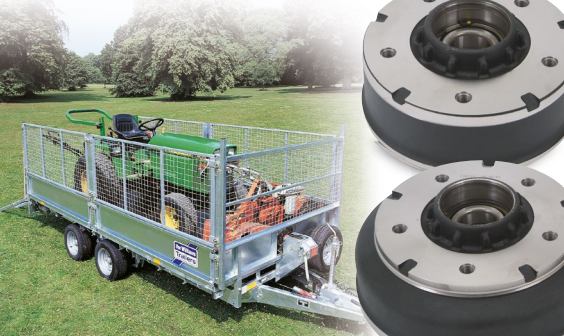 An image showing a horse trailer and some castings