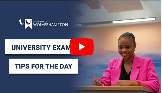 Exam tips for the day video thumbnail