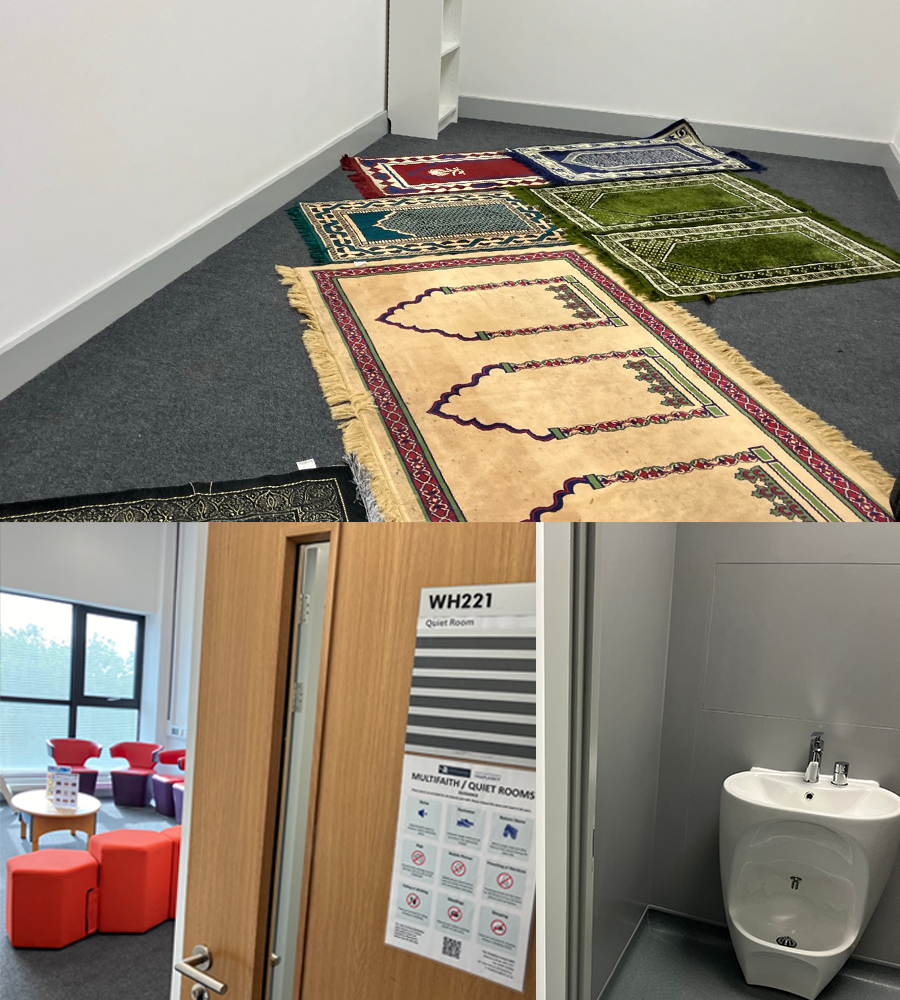 Walsall Campus prayer room facilities