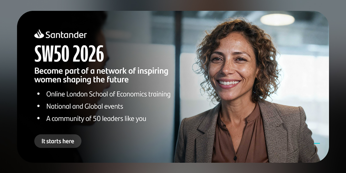 Santander SW50 2026 Female leaders opportunity