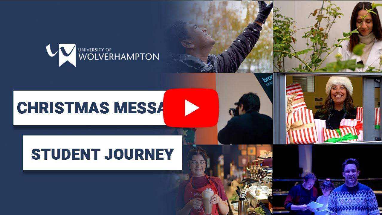 Student Journey Christmas message video thumbnail