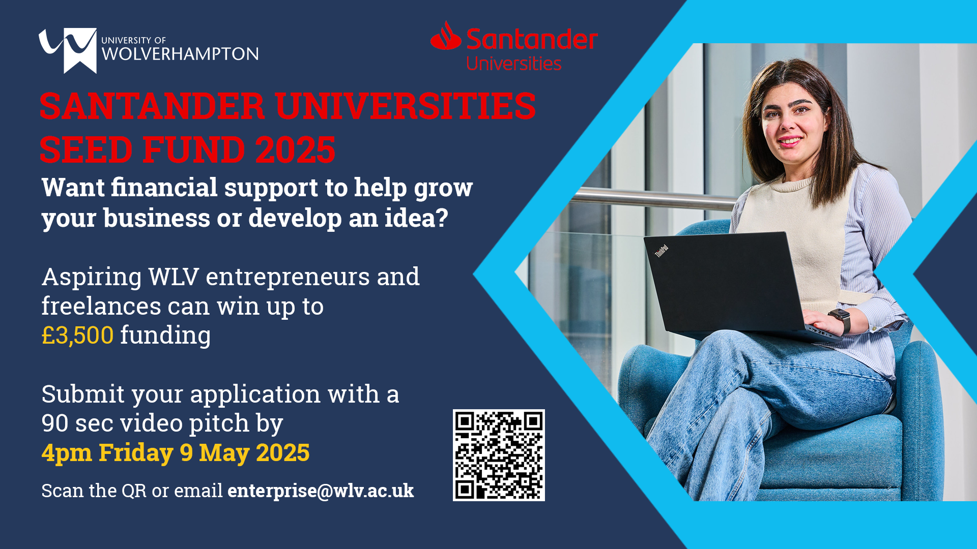 Santander Universities Seed Fund 2025 business funding