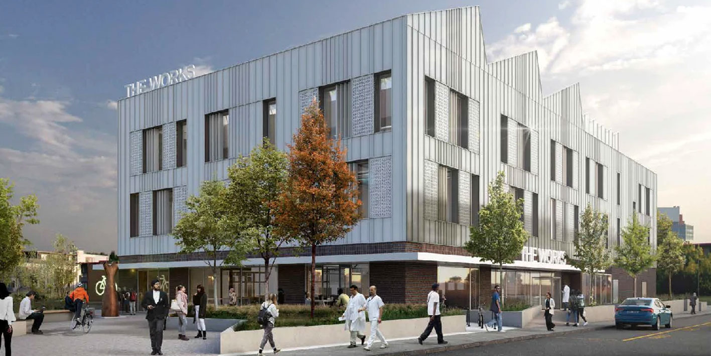 An artist's impression of the new Midland Met Learning Centre