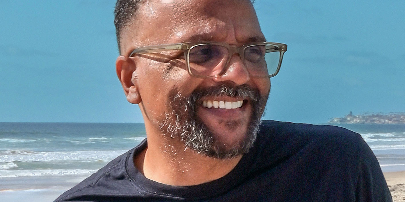 A portrait of David Odusanya