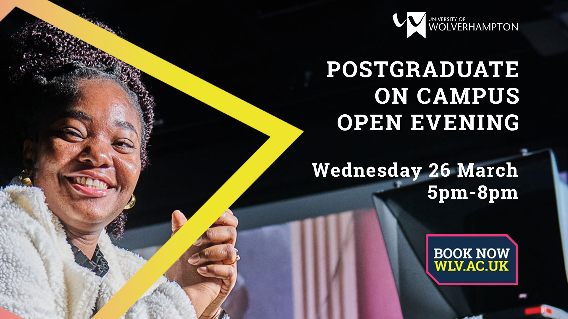 Postgraduate open evening 26 March 2025