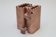 Copper pipes 3D printed