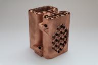 Copper pipes 3D printed