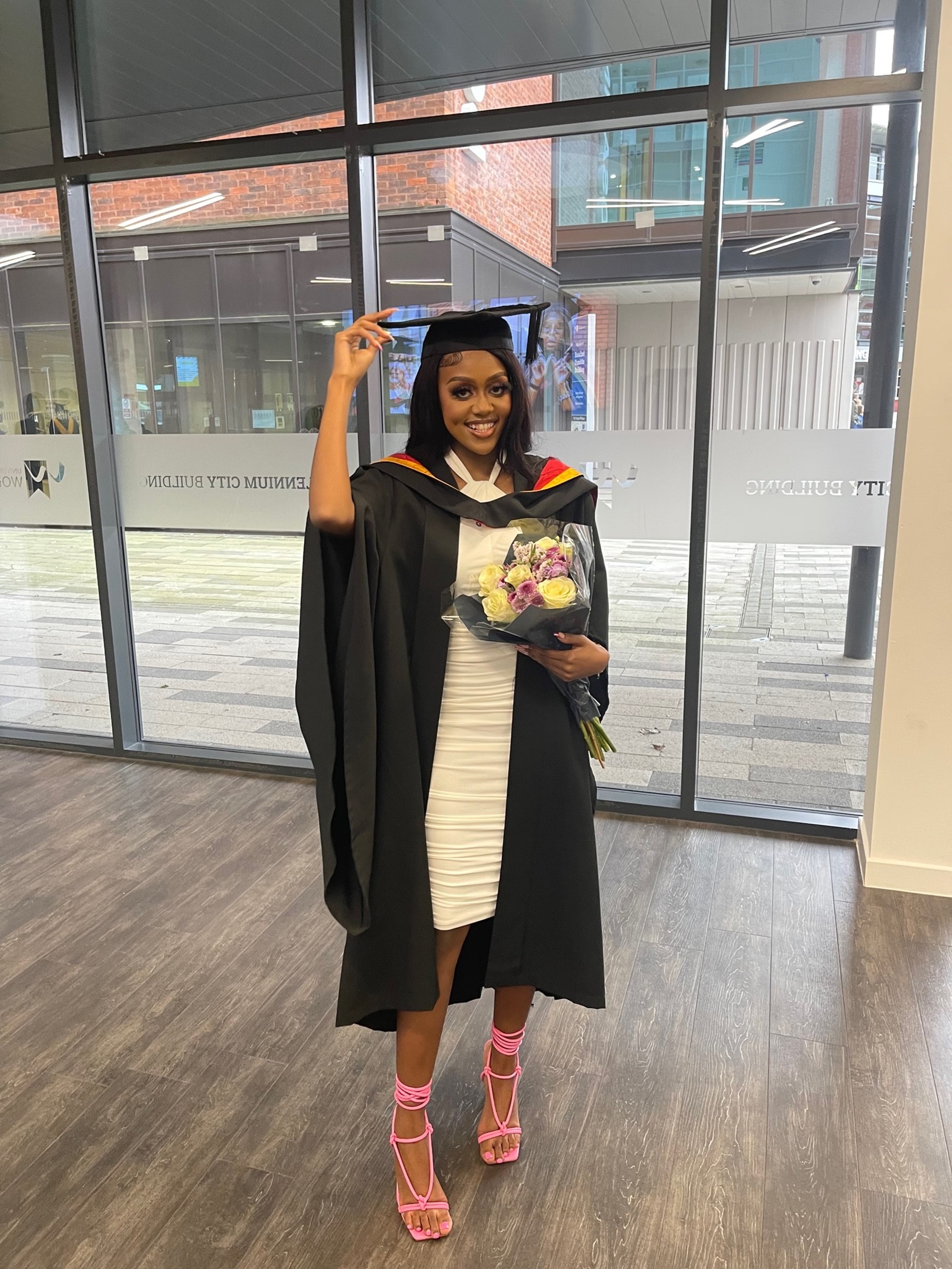 Graduate and beauty pageant winner making a difference in Africa