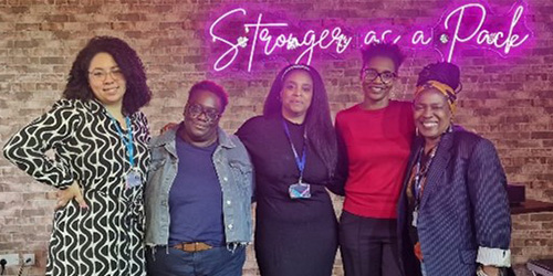 Angela Spence Foundation launch event group photograph of members at the SU