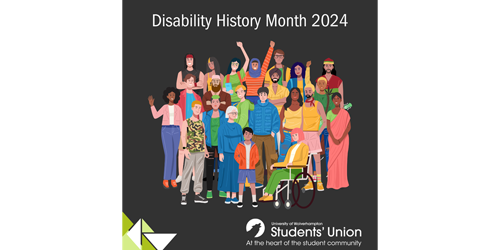 Disabled History Month Students' Union graphic