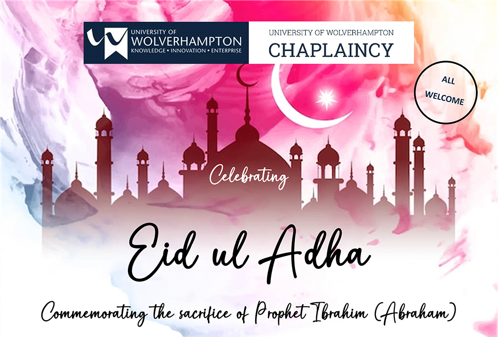 Eid ul Adha event poster