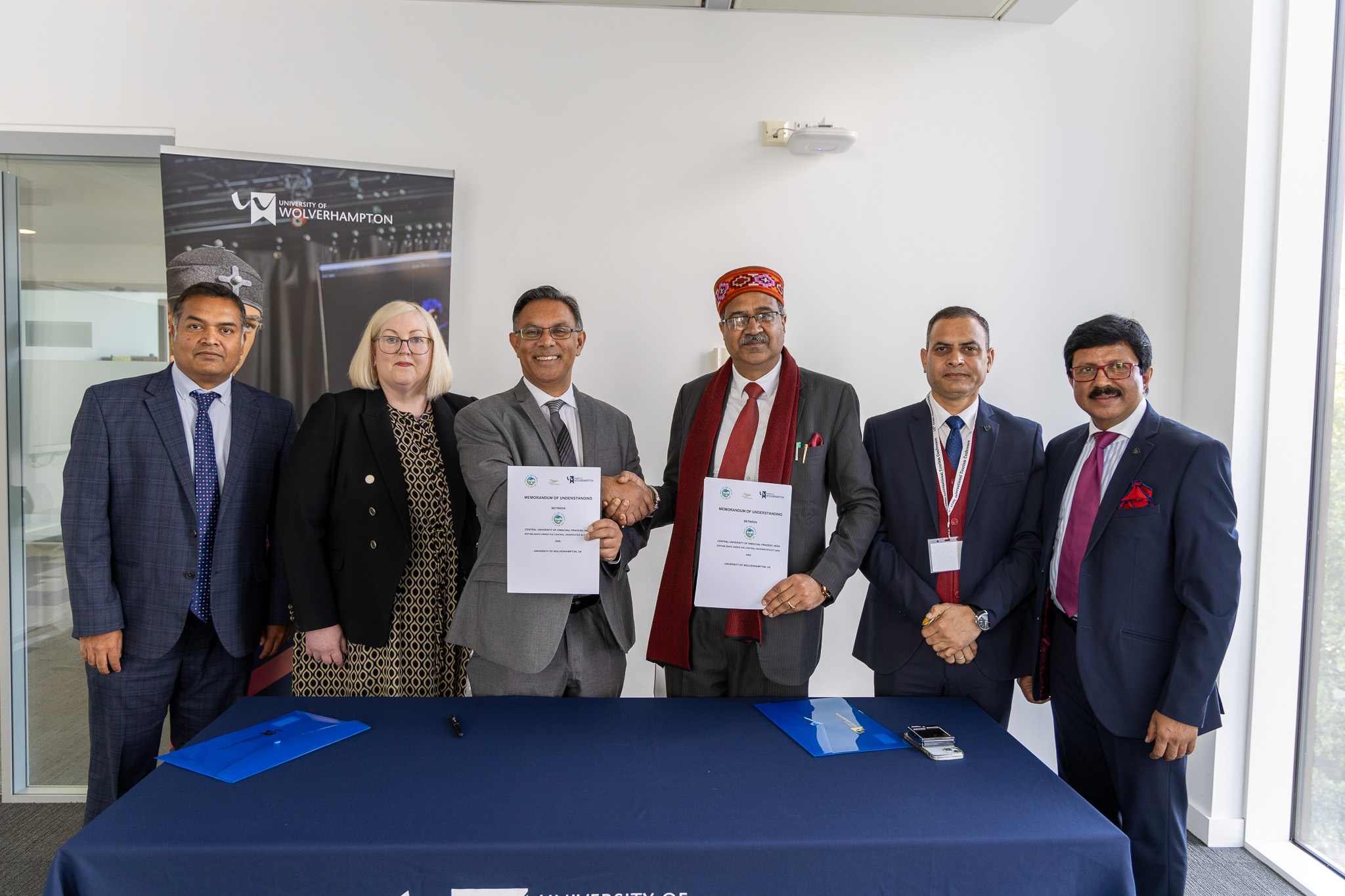 University welcomes Indian delegation to sign partnership deal 