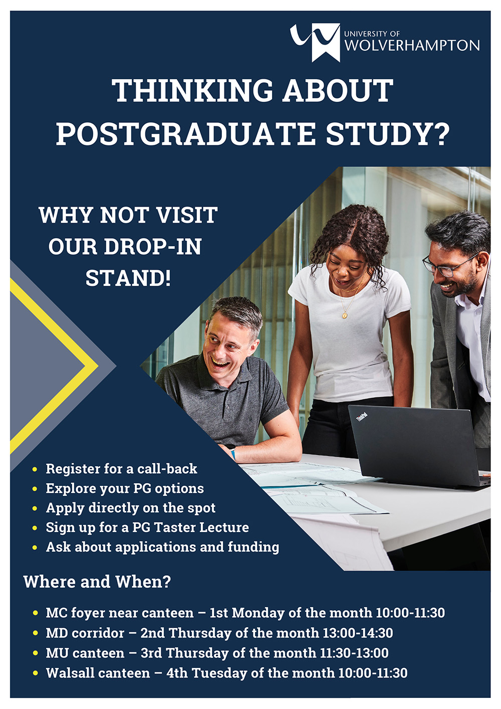 postgraduate study poster