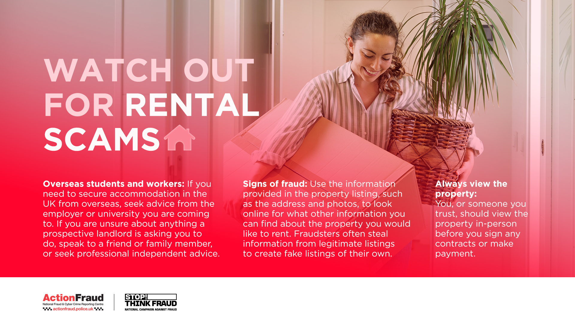 Rental fraud poster