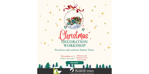 Students' Union Decoration workshop 27 November