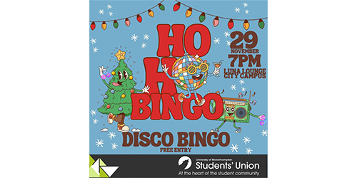 Students' Union Ho Ho bingo event 29 November