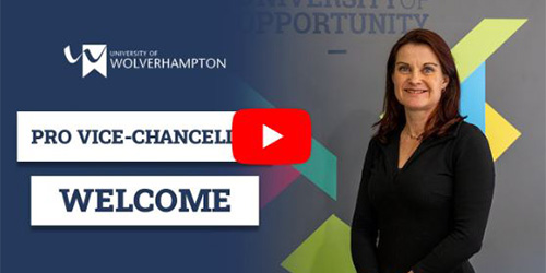 Pro Vice Chancellor Gill Knight welcome teaser video thumbnail