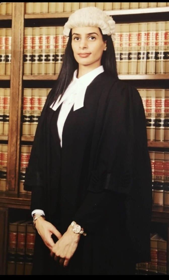 Graduate barrister turns her dream into reality