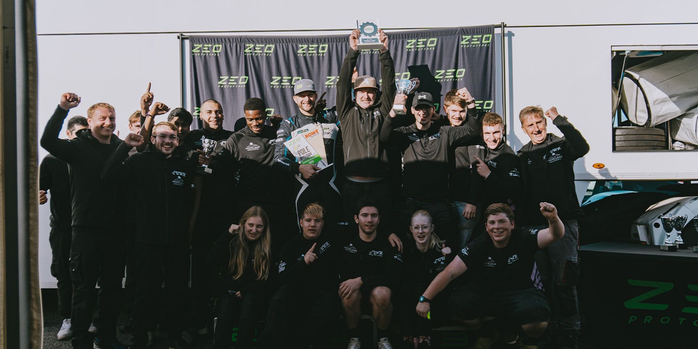 Motorsport team celebrate double podium at final race weekend 