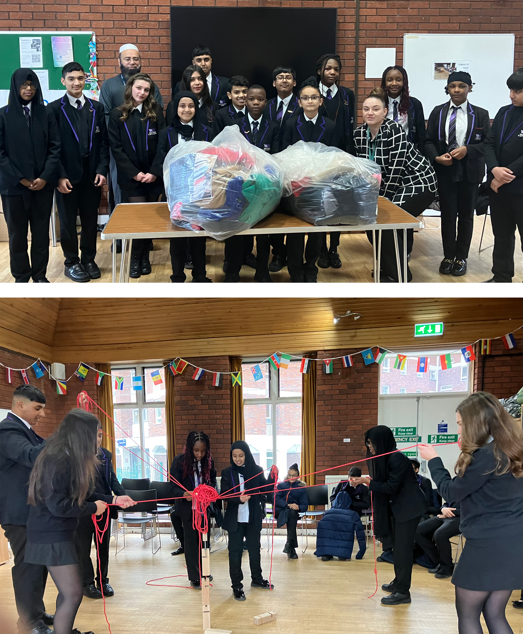 West Walsall E-Act Academy school pupils visit for Chaplaincy Winter Project 2 photos in Chaplaincy